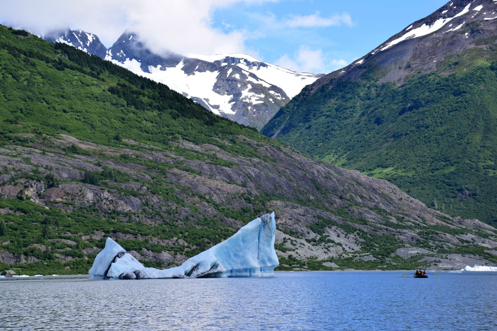 Iceberg near Spencer Glacier