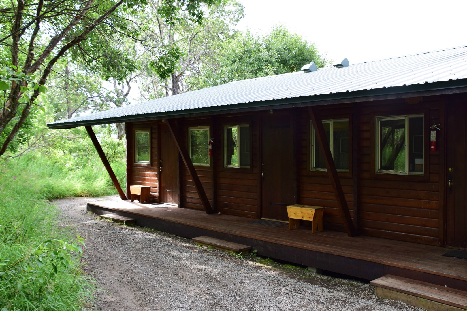 Cabins at Brooks Lodge, Katmai National Park