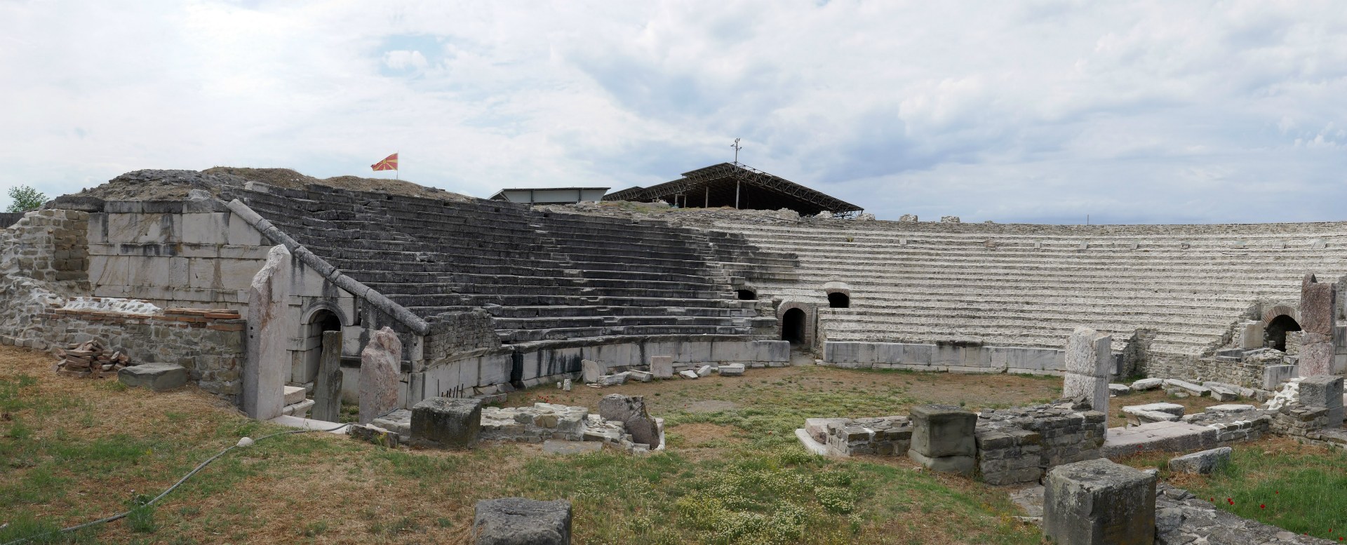 Amphitheatre, Stobi, North Macedonia