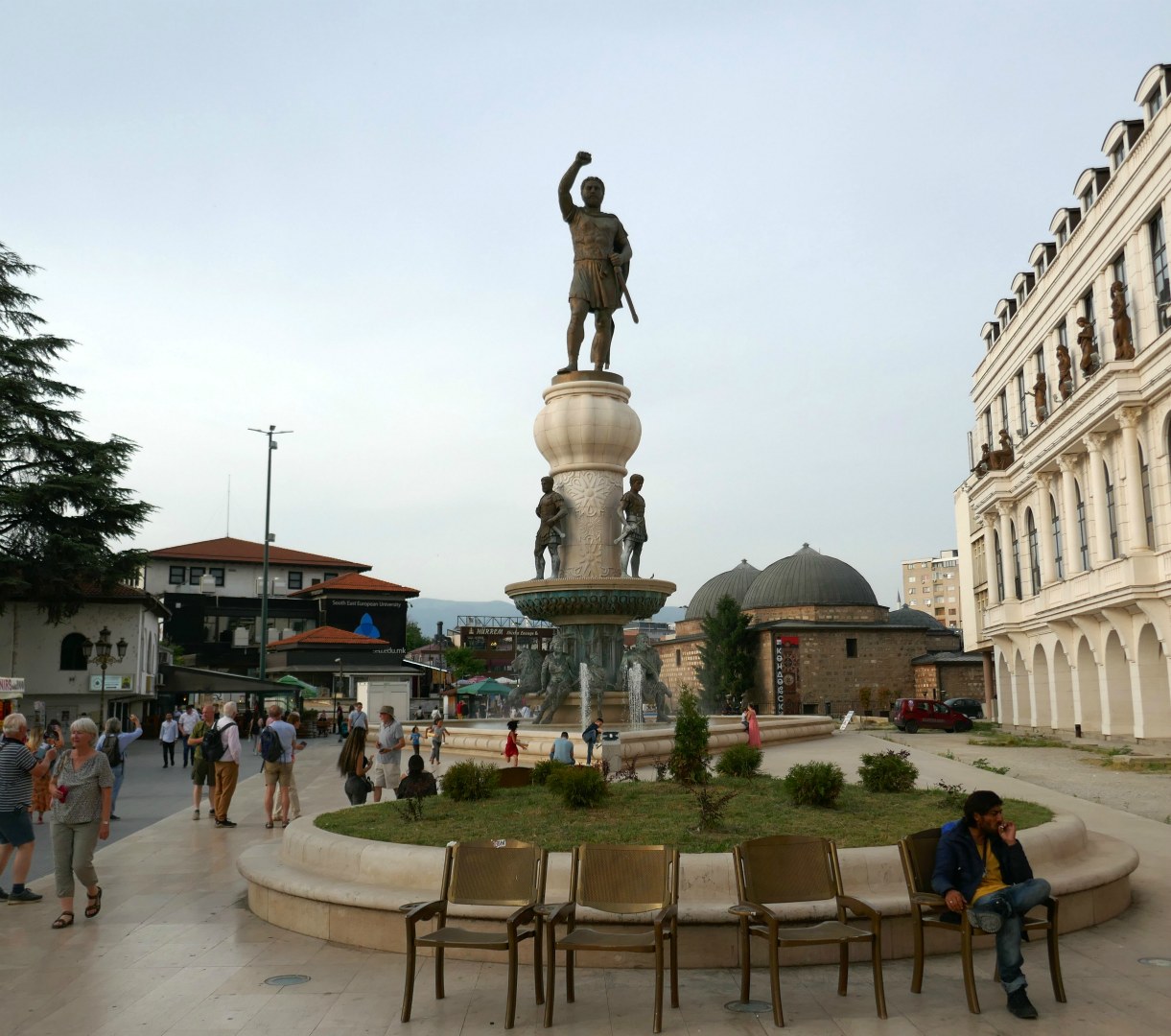 Statue of Philip of Macedonia, Skopje, North Macedonia