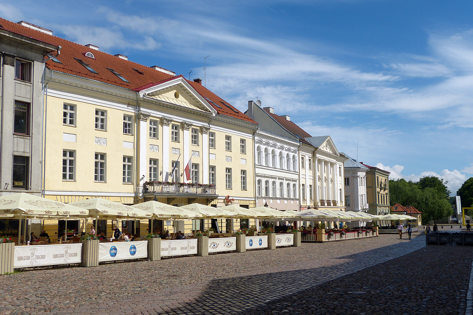 Old Town Square, Tartu, Estonia