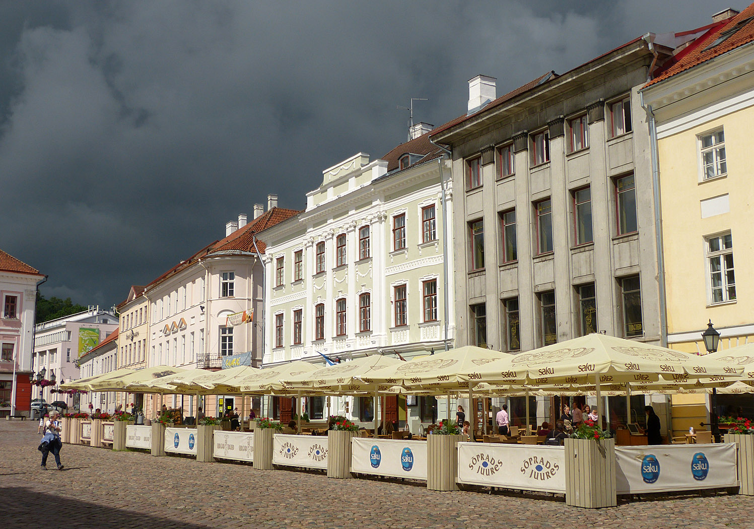 Old Town Square, Tartu, Estonia