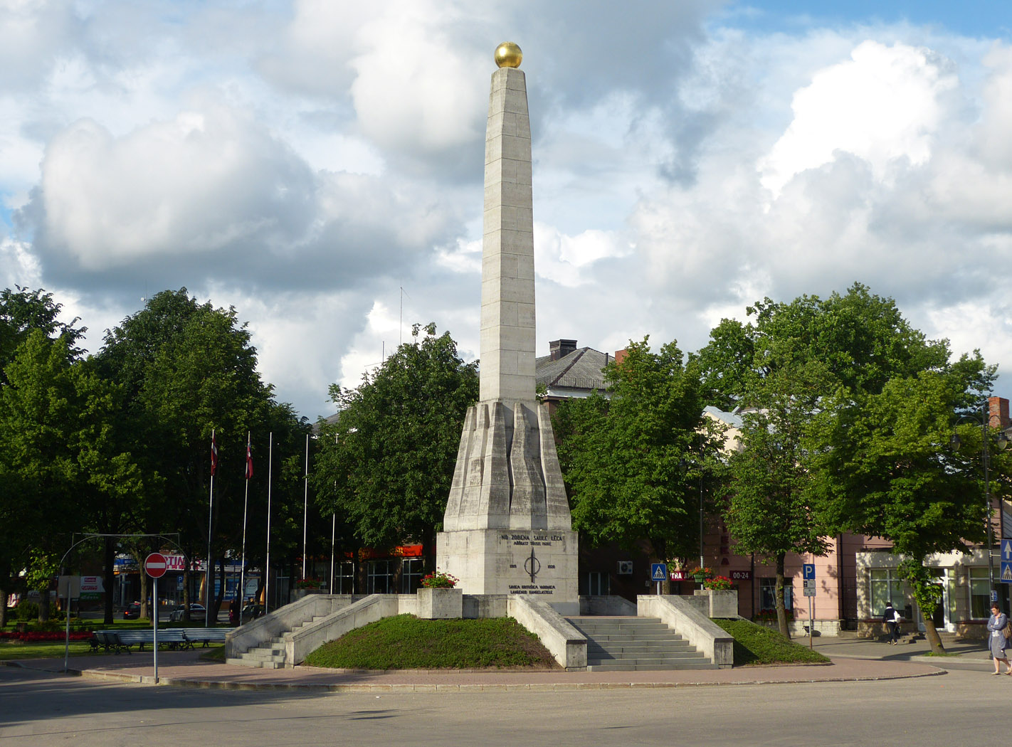 Victory Monment, Cesis, Latvia