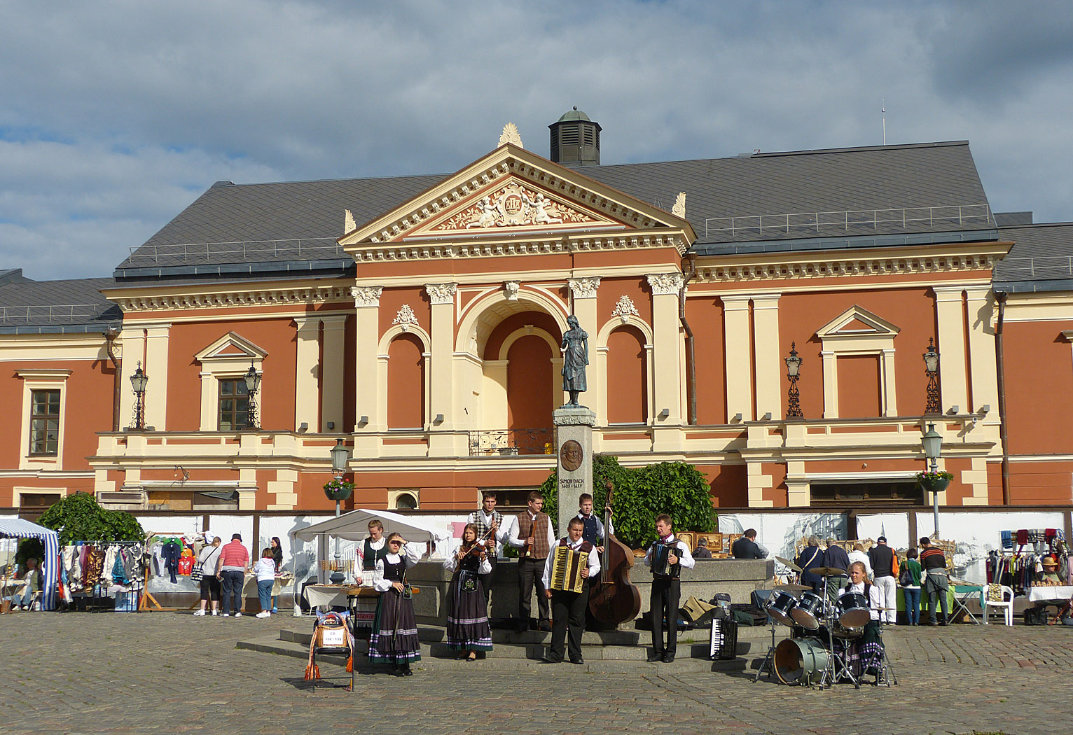 Theatre Square, Klaipeda, Lithuania