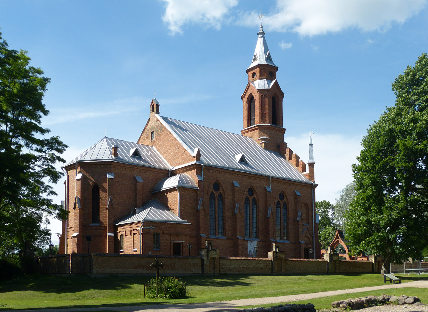 St Mary's Church, Kernave, Lithuania