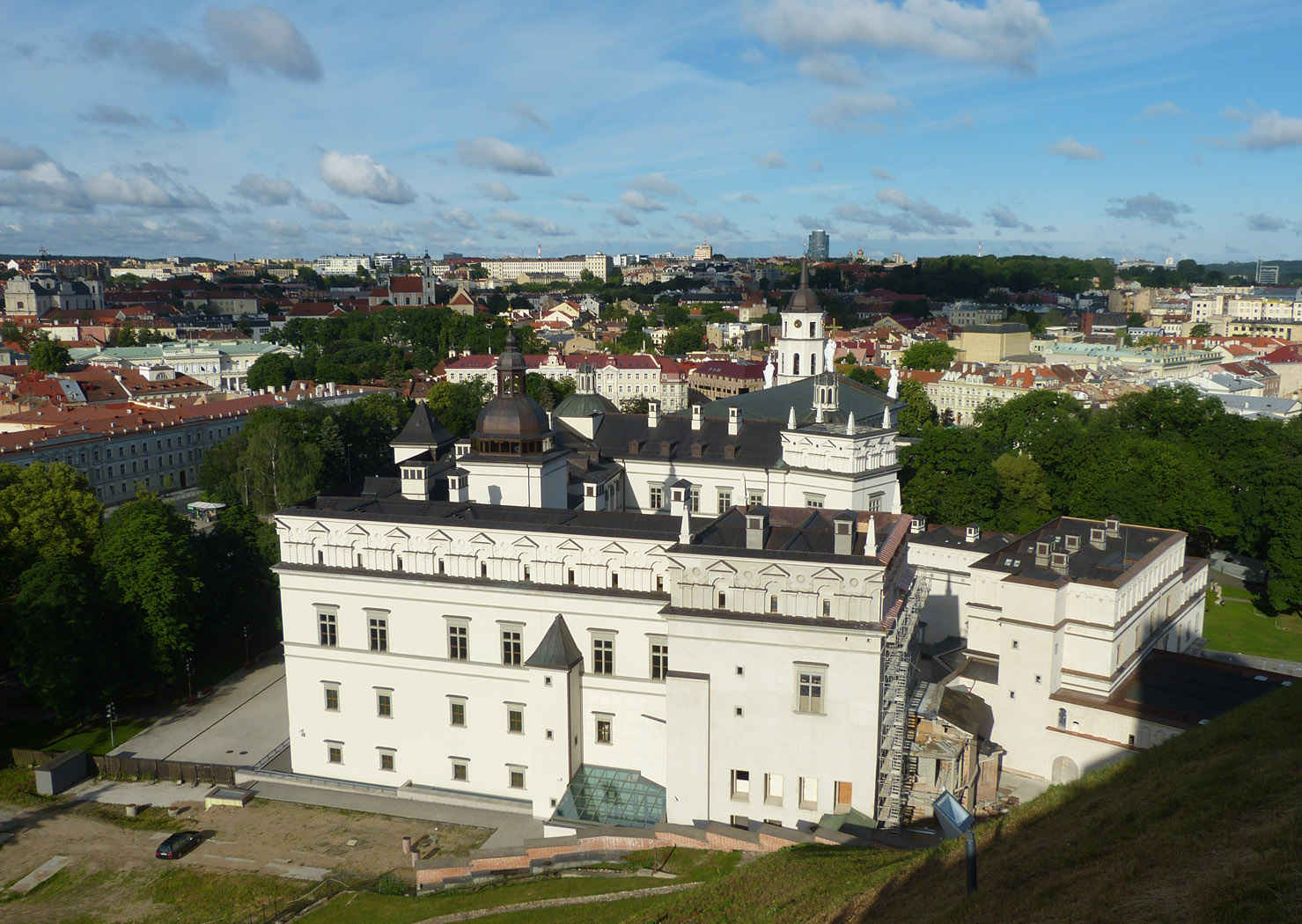 Royal Palace and Cathedral Basilica, Vilnius, Lithuania