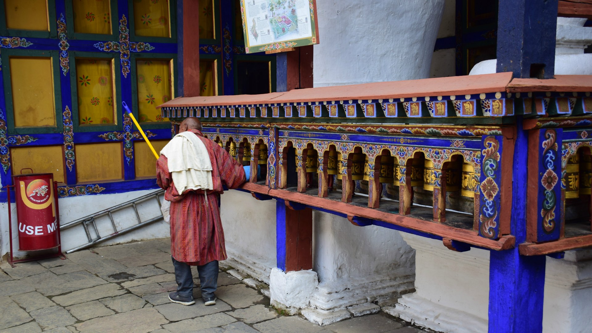 Prayer Wheels, Kyichu Lhakhang, Paro