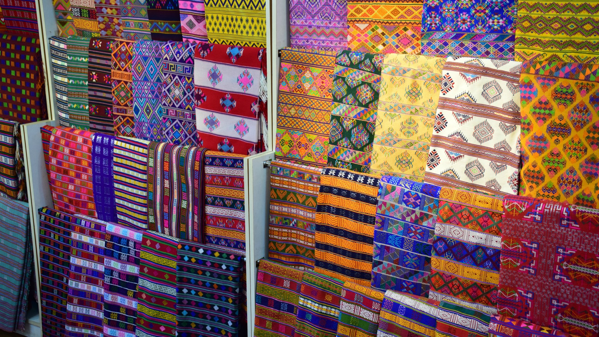 Woven Goods For Sale, Thimphu
