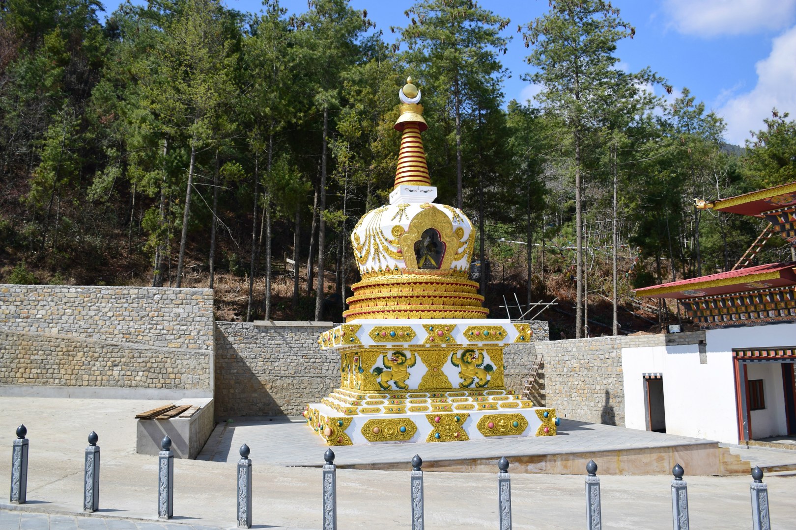 Chorten, Buddha Dordenma site, Thimphu