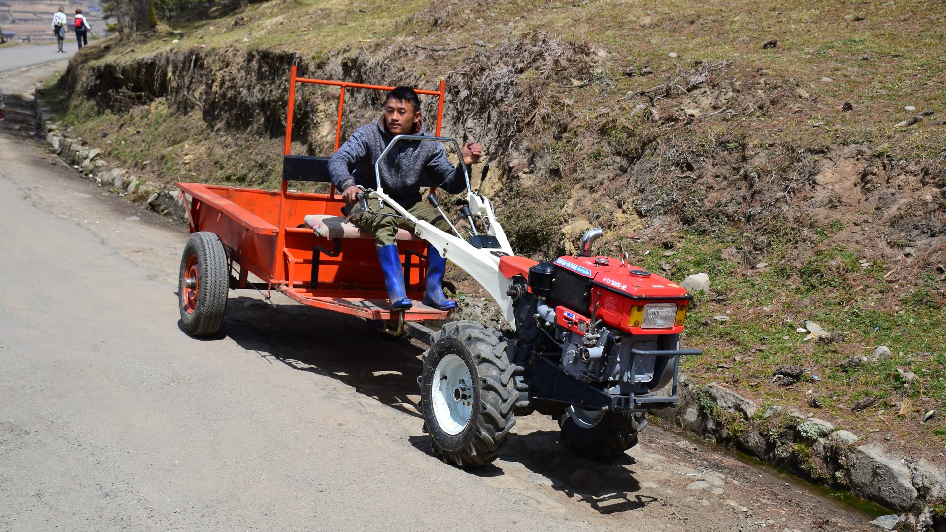 Farm Vehicle, Phobjikha Valley