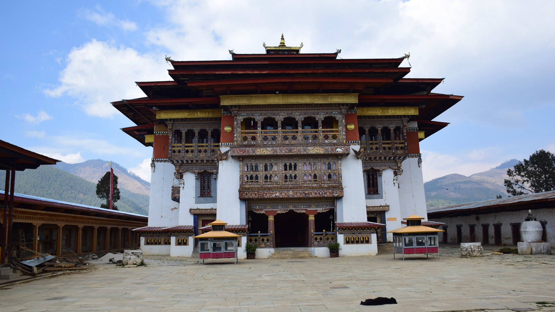 Gangteng Monastery, Phobjikha Valley