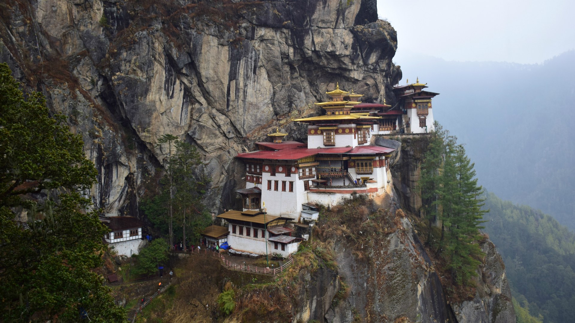 Taktsang Monastery (Tiger's Nest), Paro Valley