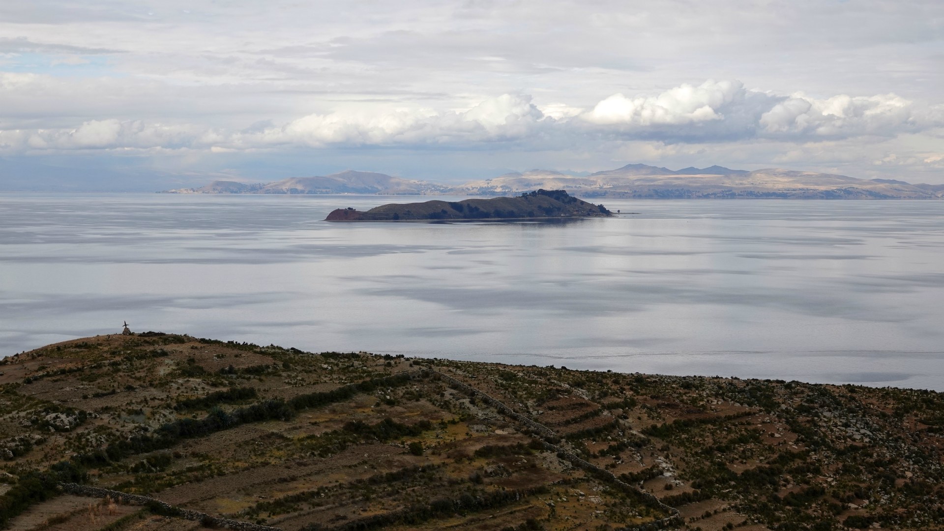 Isla de la Luna from Isla del Sol