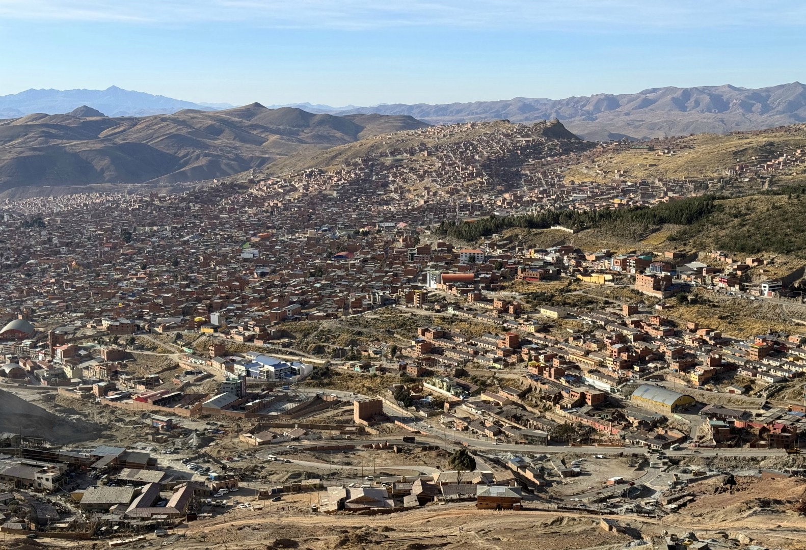 View from Cerro Rico, Potosi