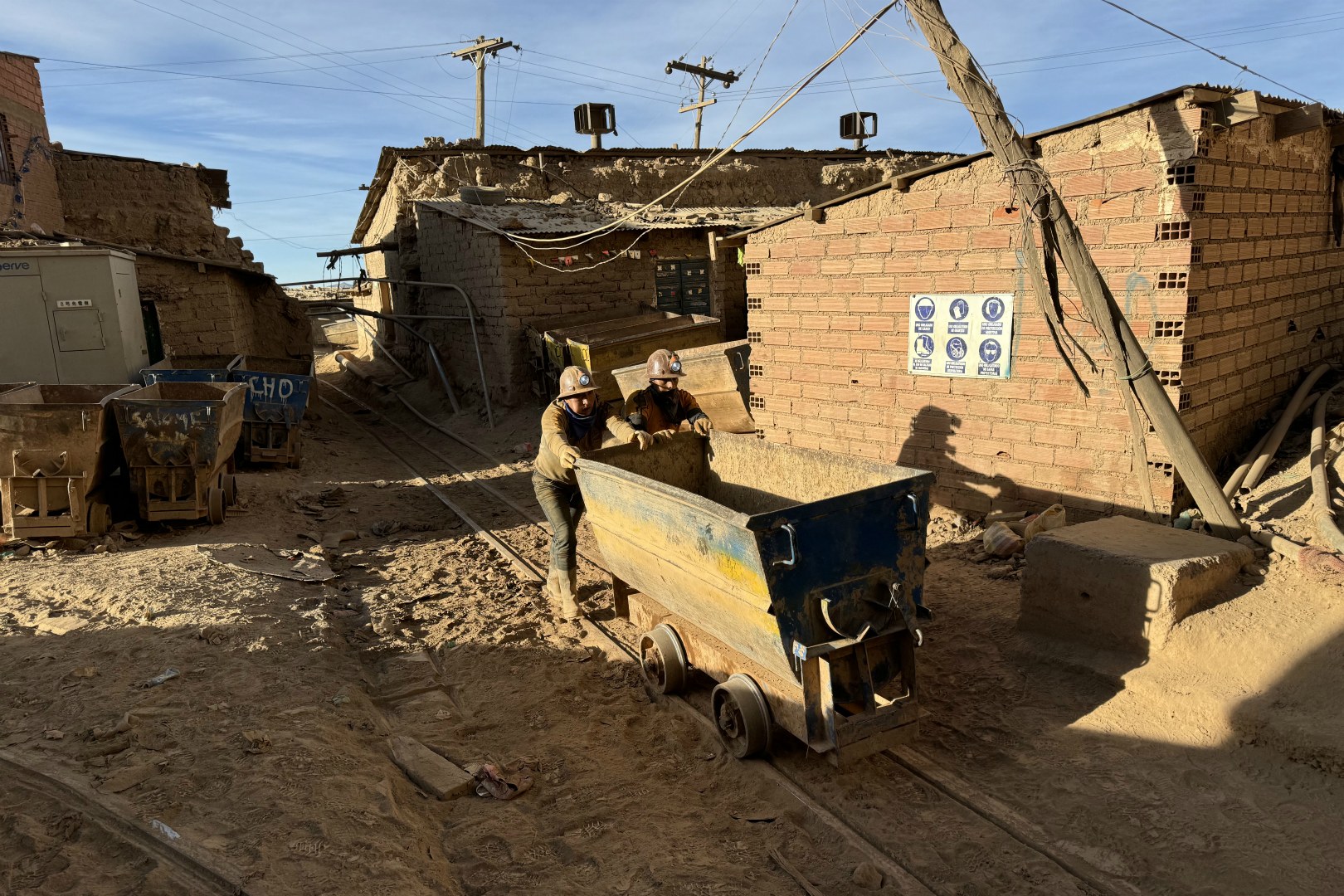 Trolley For Ore, Cerro Rico, Potosi