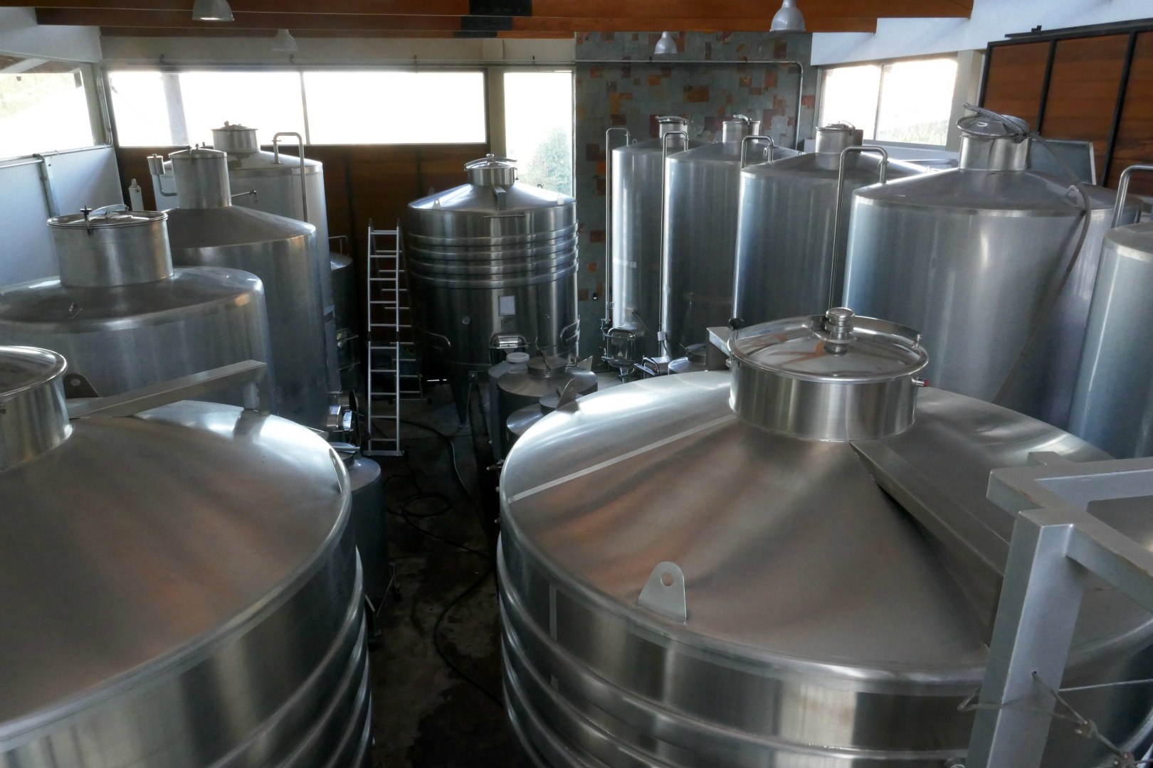 Storage Vats, Uvairenda Vineyard, Samaipata