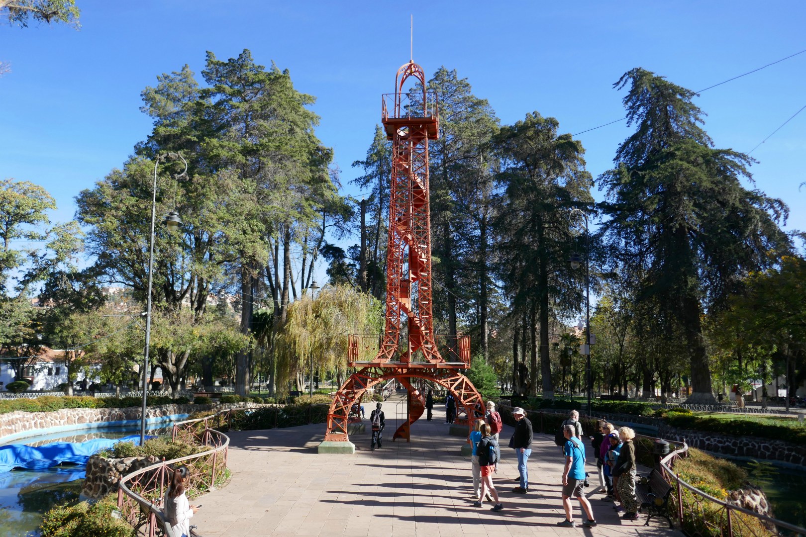 Eiffel Tower, Parque Simon Bolivar, Sucre