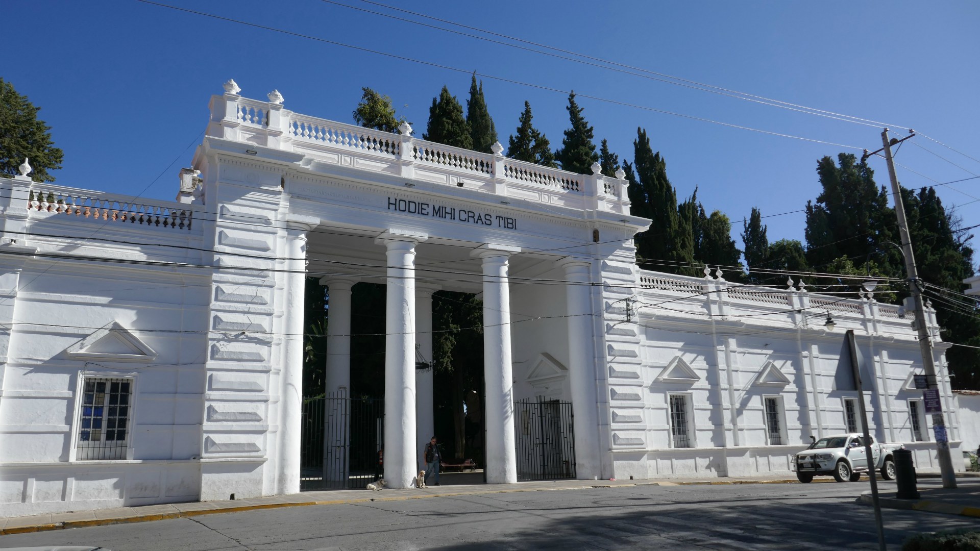 Entrance to General Cemetery, Sucre