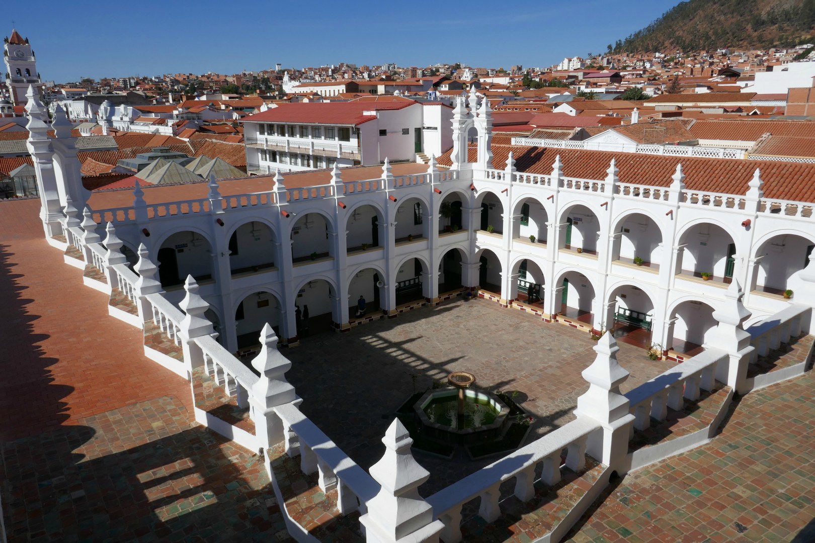 View from Roof of Iglesia de San Felipe de Neri, Sucre