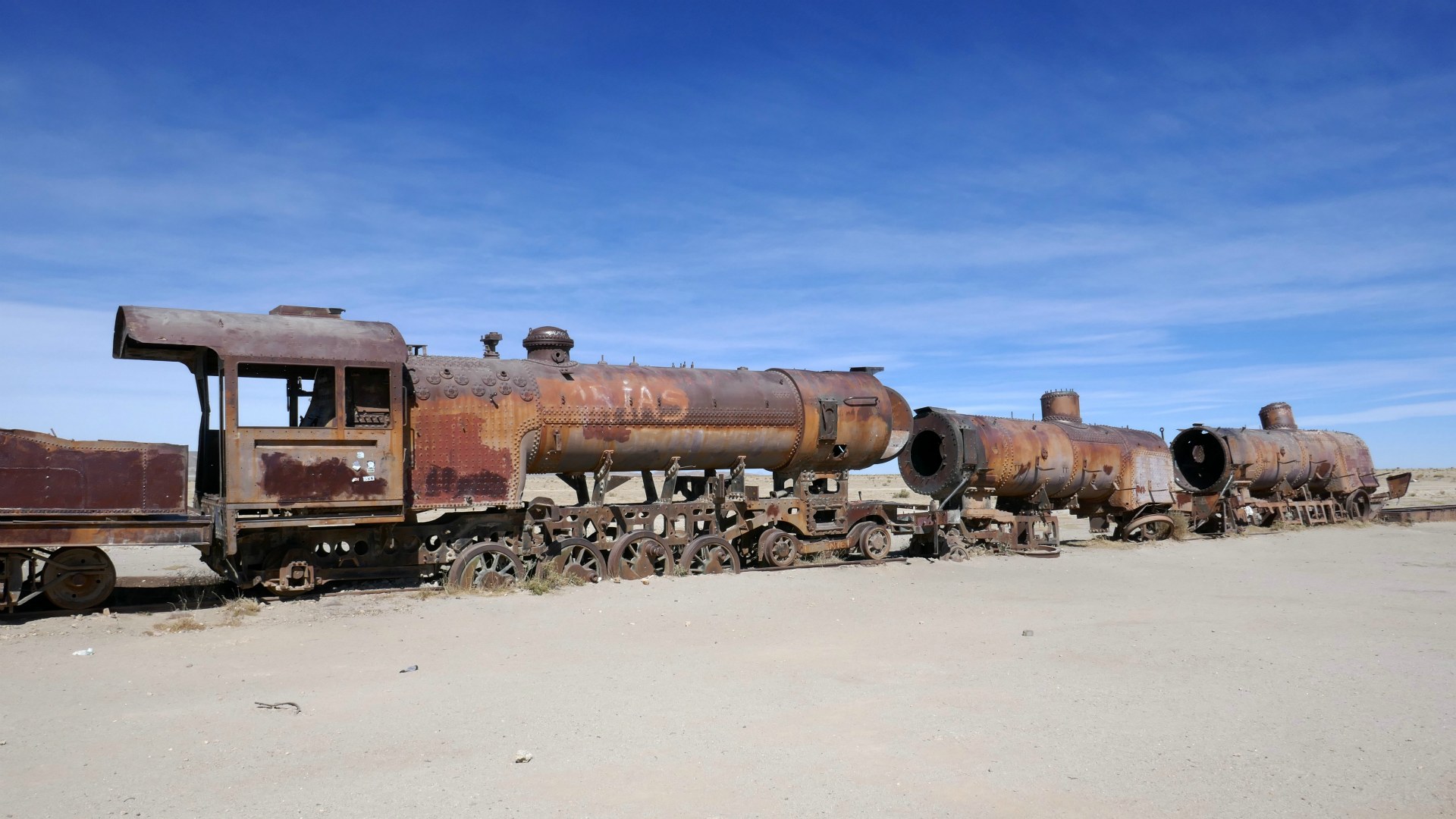 Train Cemetery, Uyuni