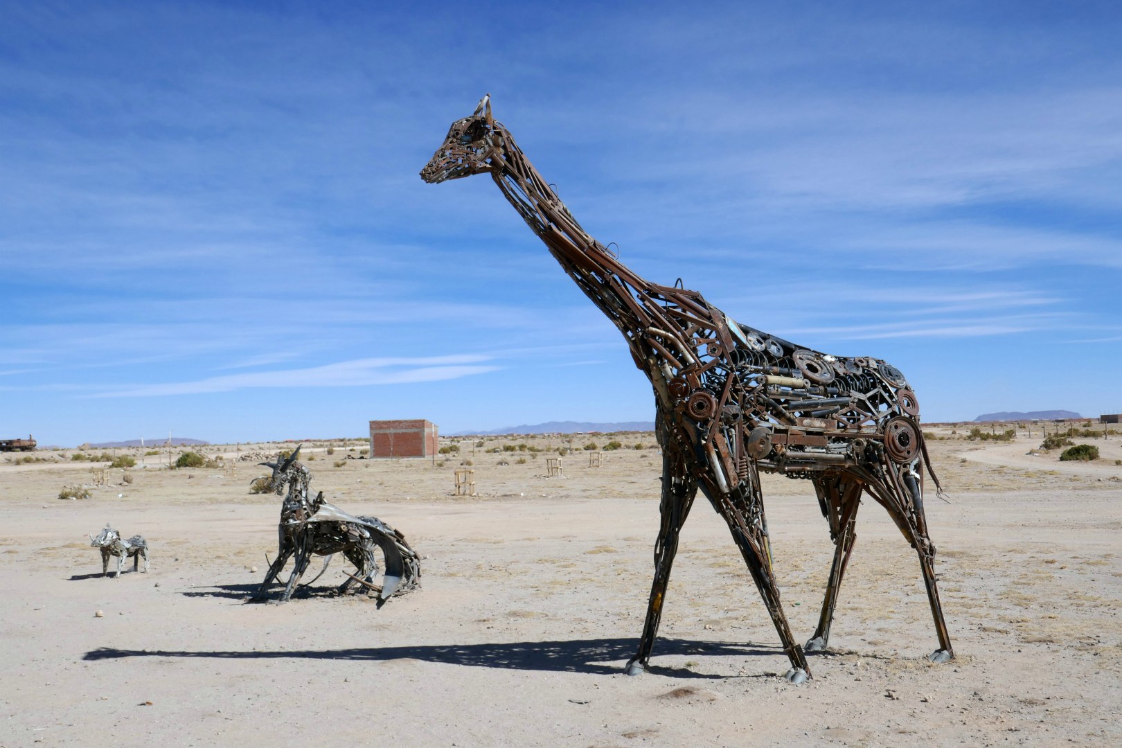 Artworks, Train Cemetery, Uyuni