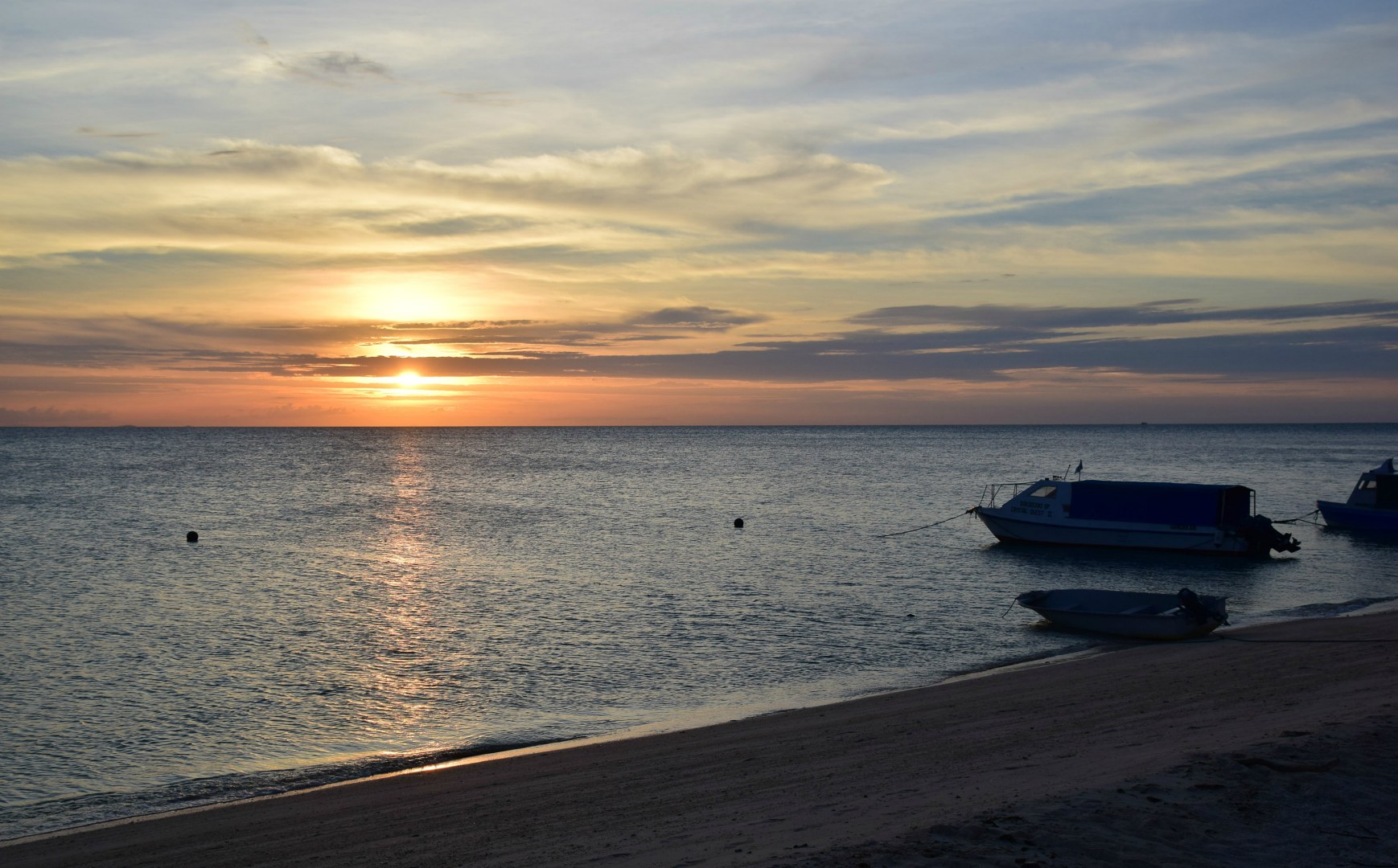 Sunset, Selingan Turtle Island