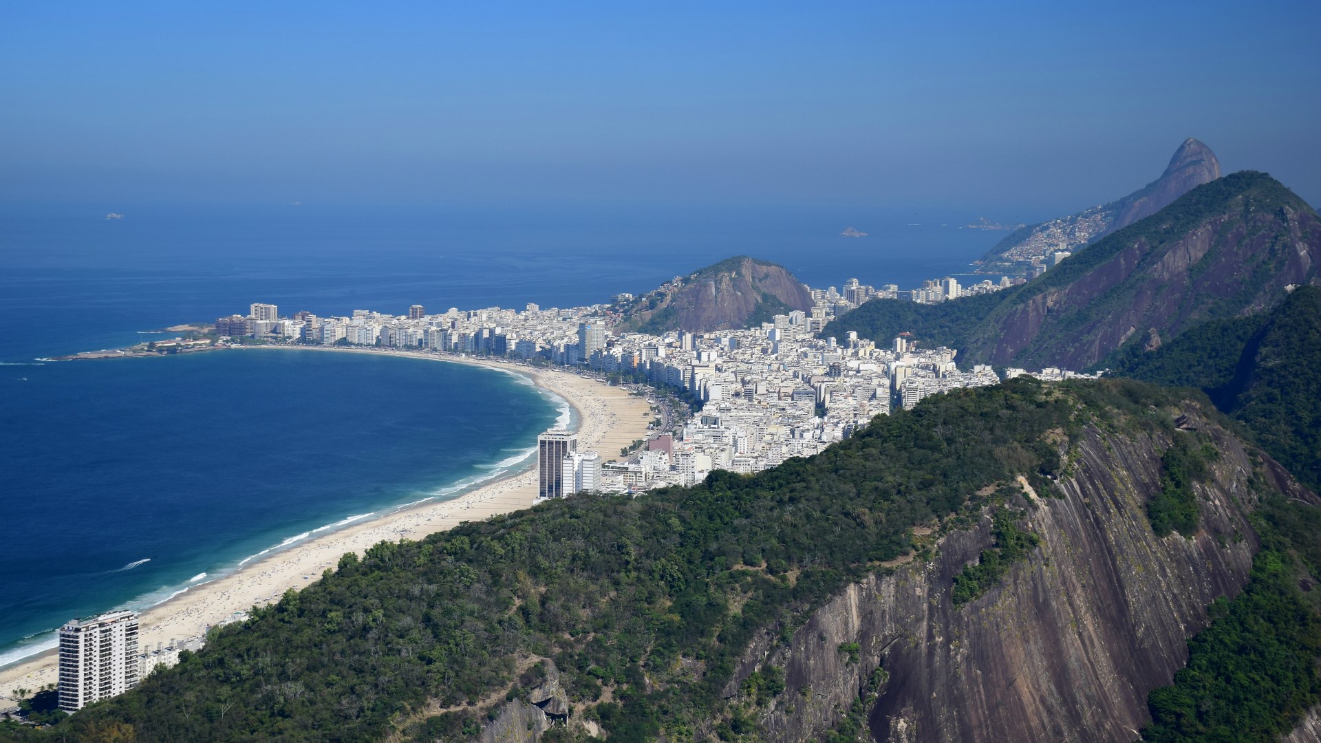 Copacabana from Sugarloaf Mountain, Rio de Janeiro