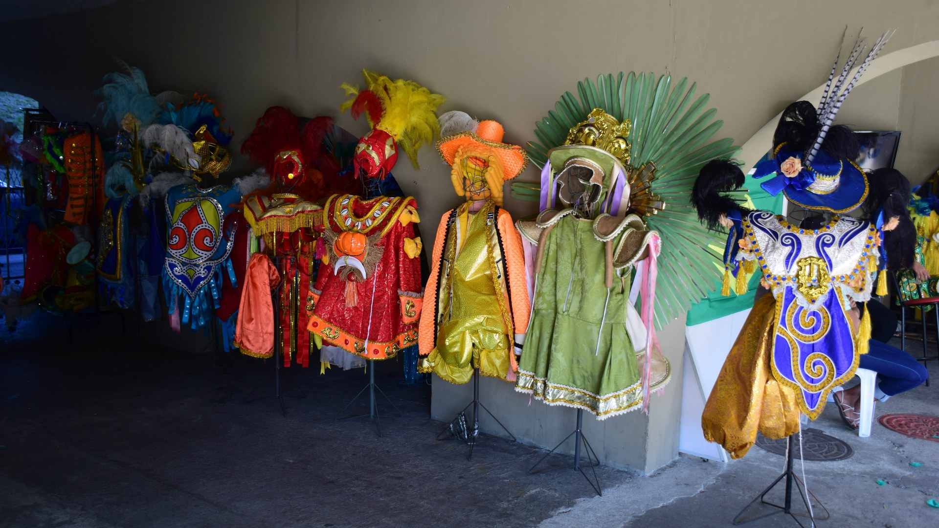 Carnival costumes, Sambadrome, Rio de Janeiro