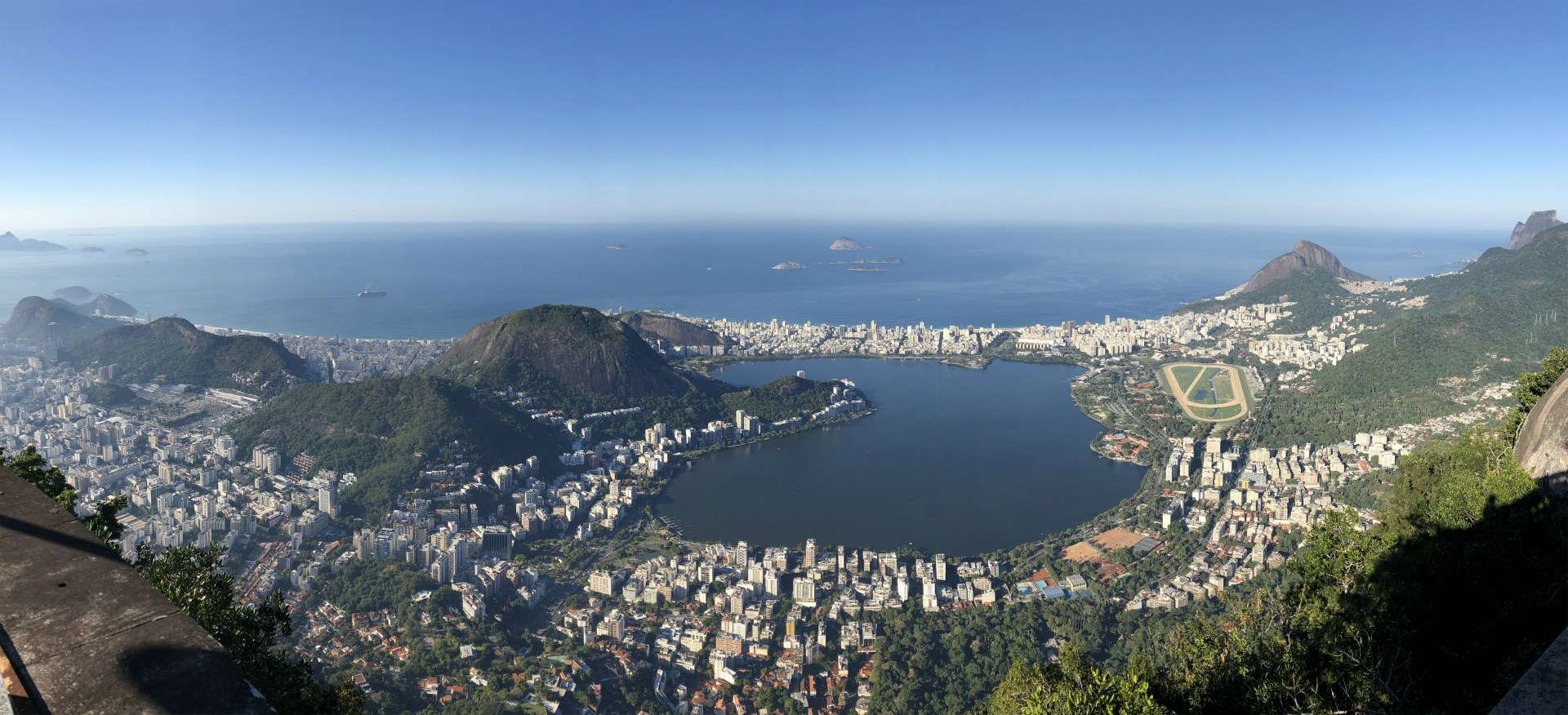 View from Corcovado, Rio de Janeiro