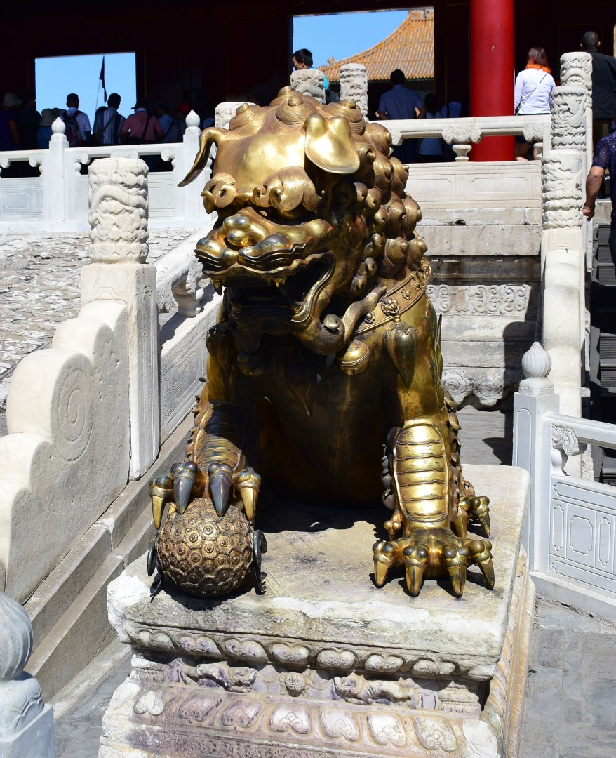 Lion, Forbidden City, Beijing