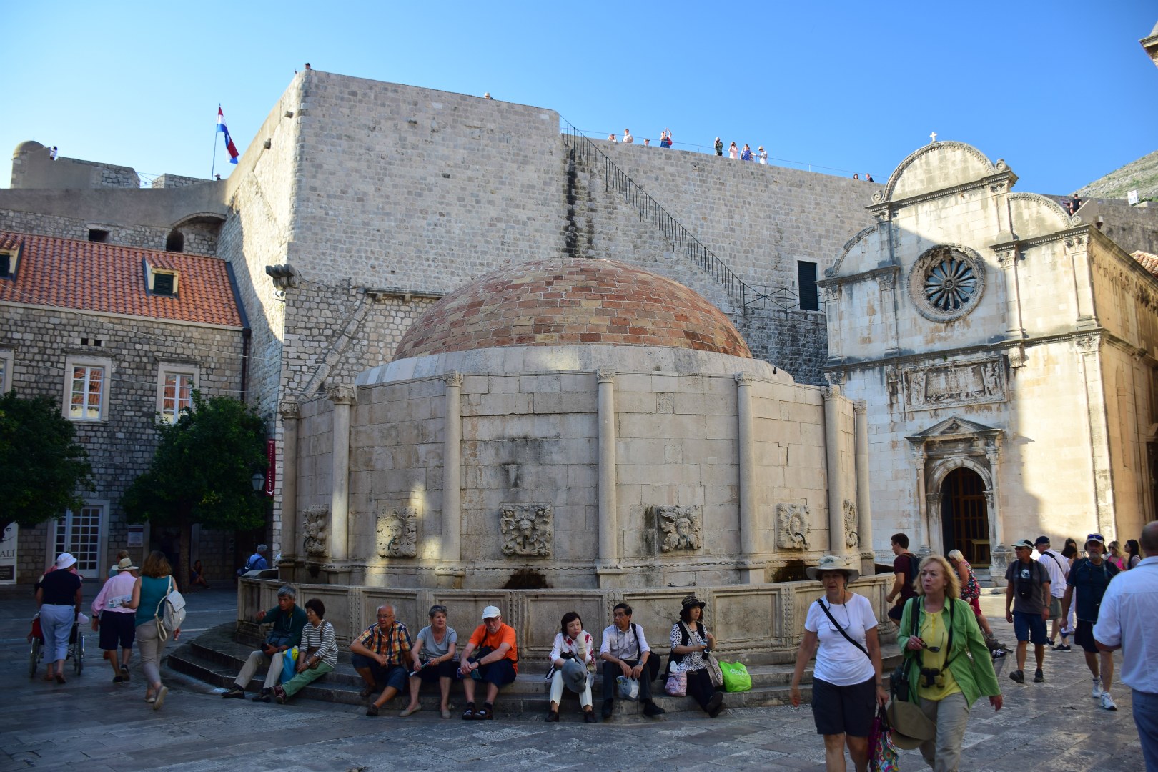 Large Onofrio's Fountain, Dubrovnik Old City