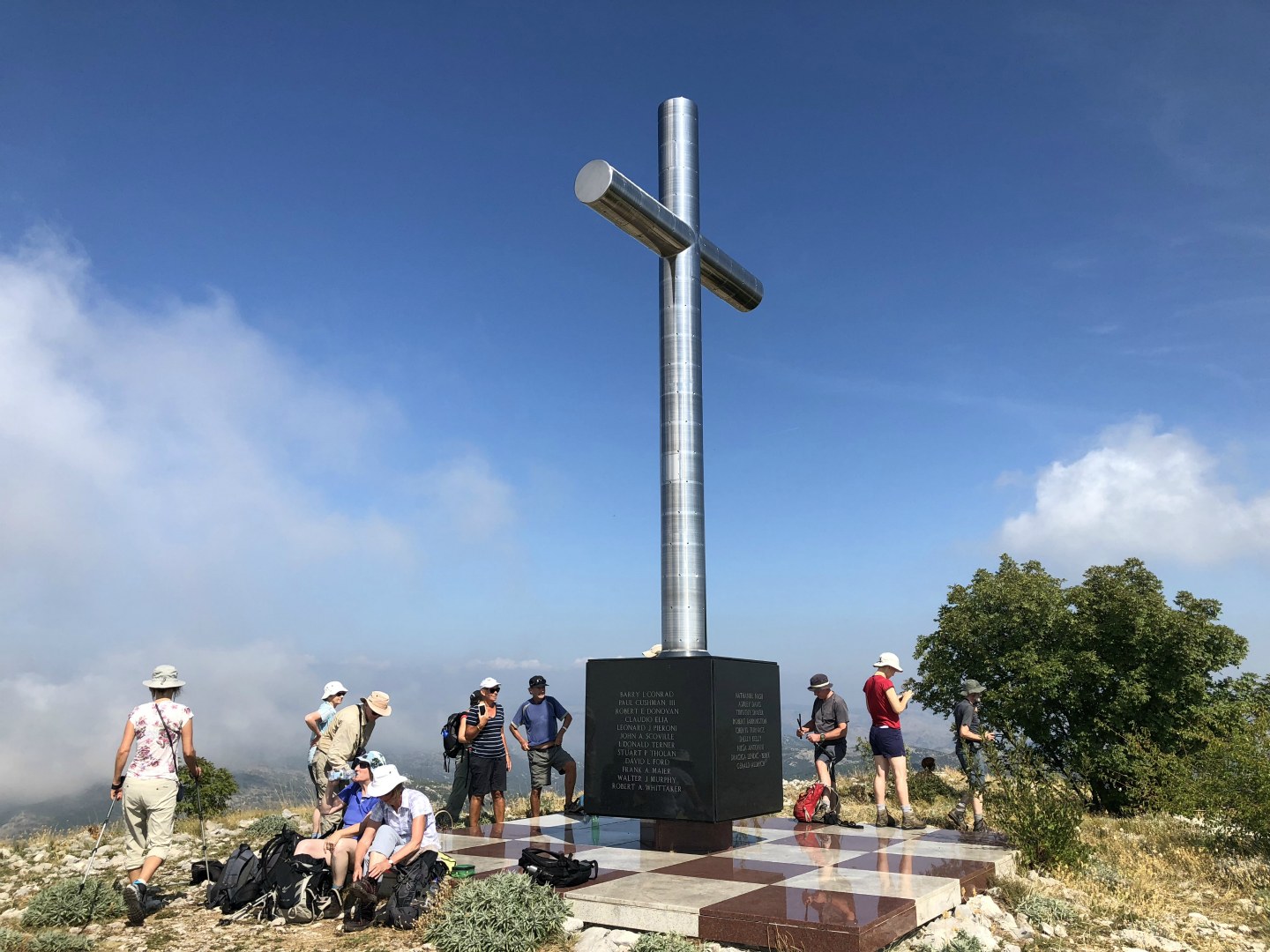 Commemorative Cross, Strazisce Peak