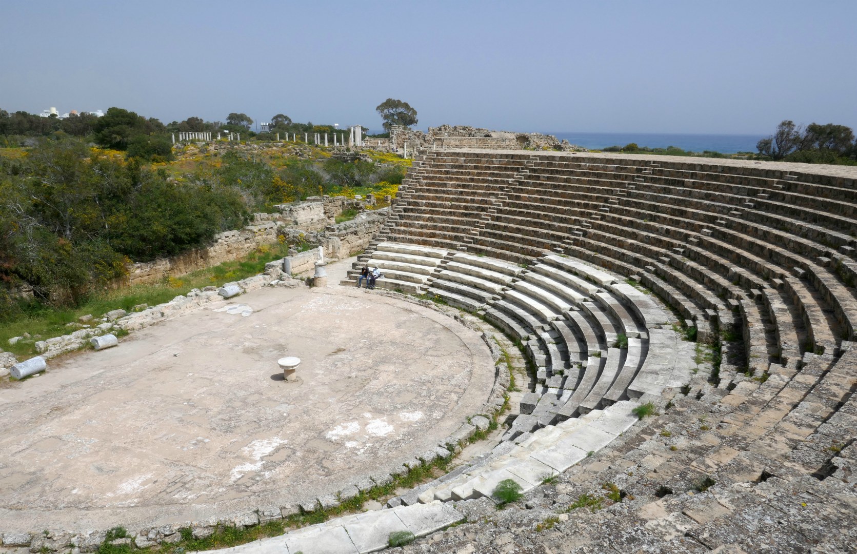Amphitheatre, Salamis Ruins