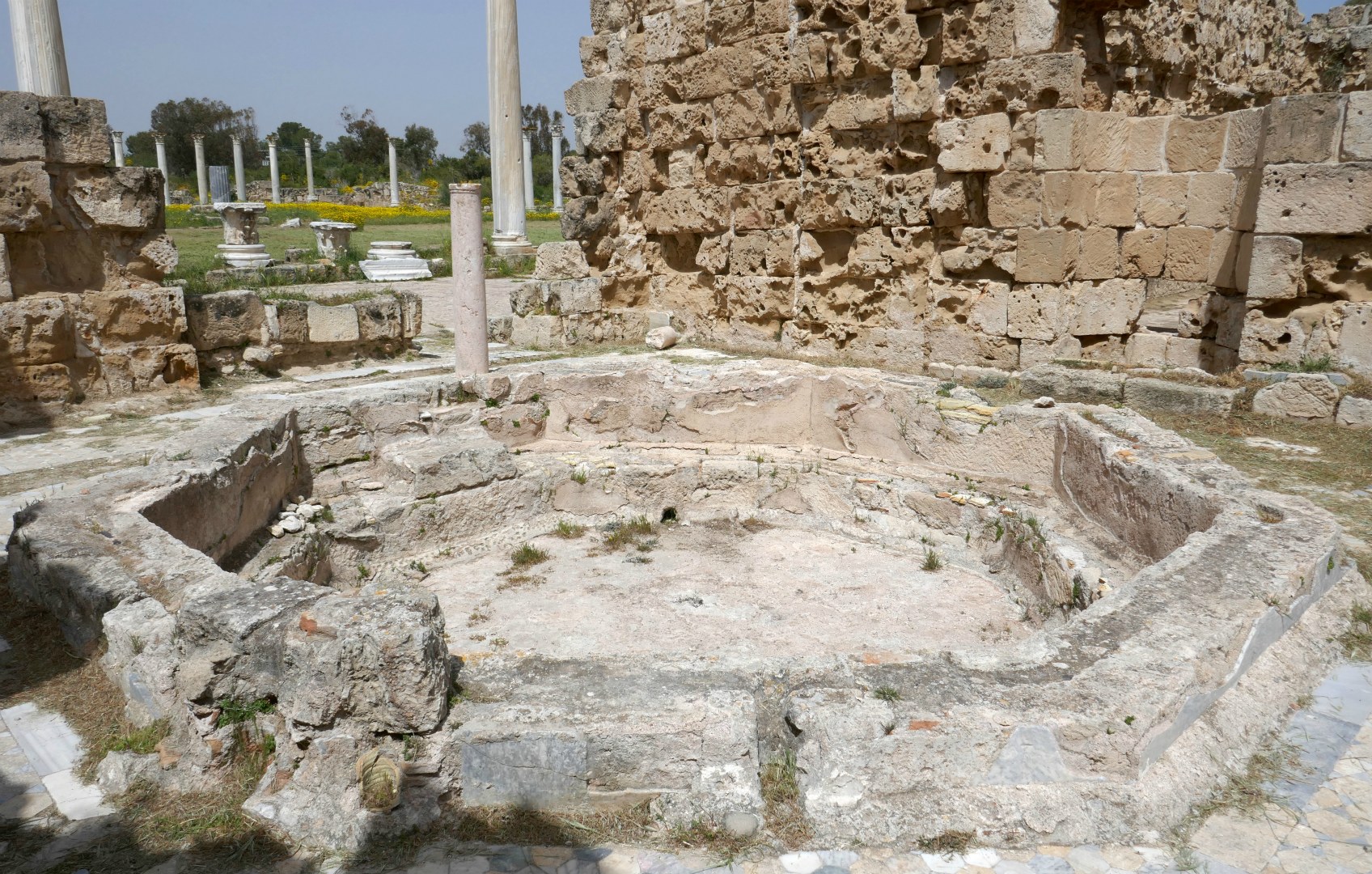 Frigidarium, Salamis Ruins
