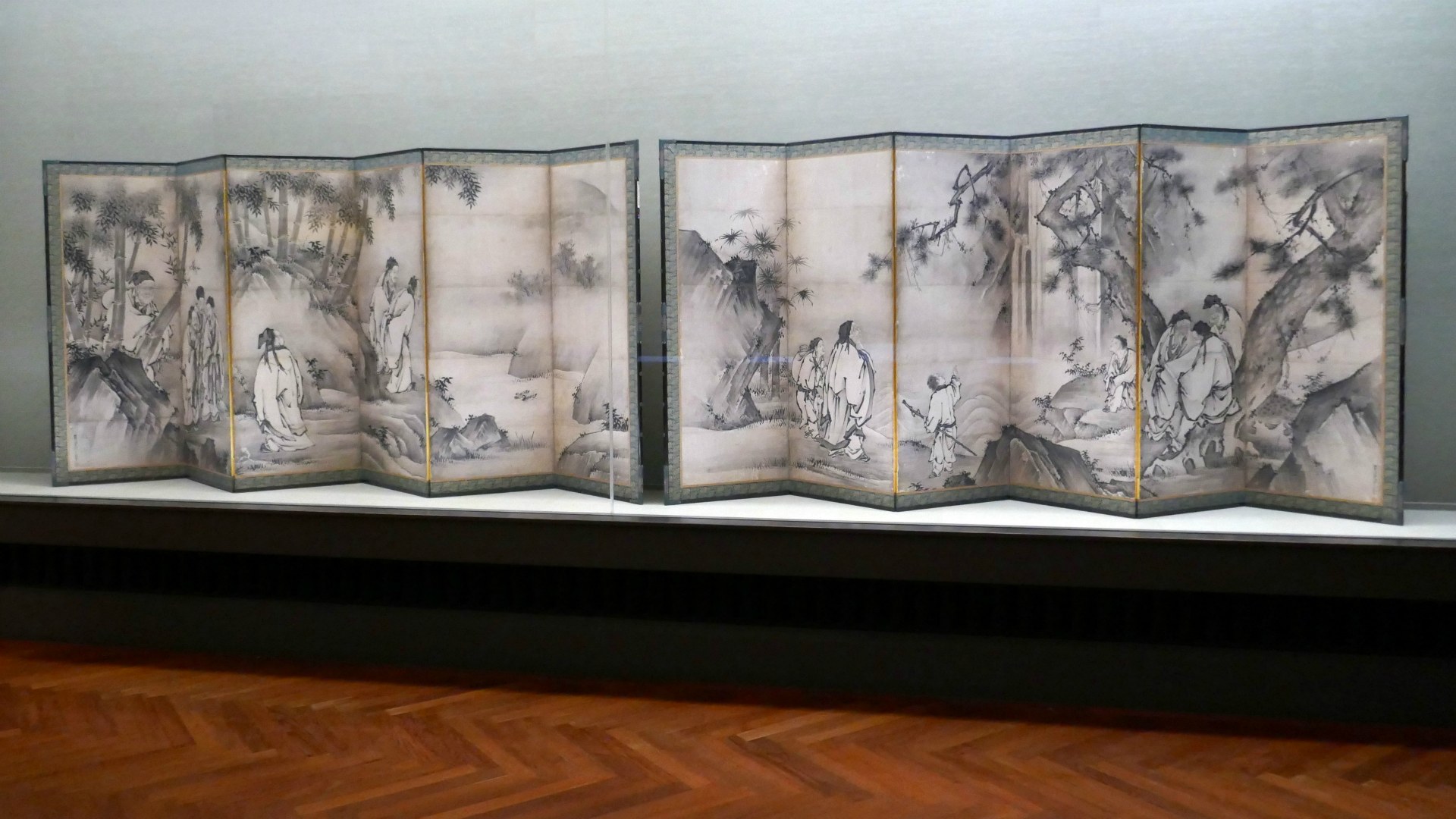 16th century screens, National Museum, Tokyo
