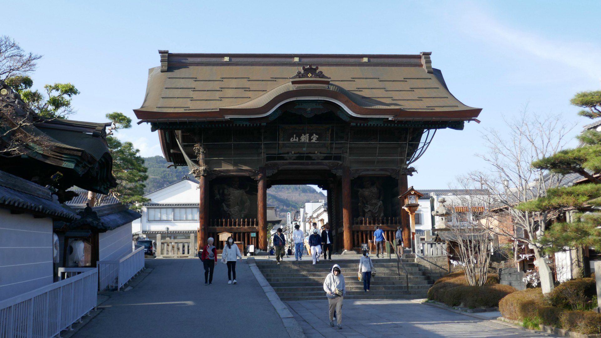 Niomon Gate, Zenkoji Temple, Nagano