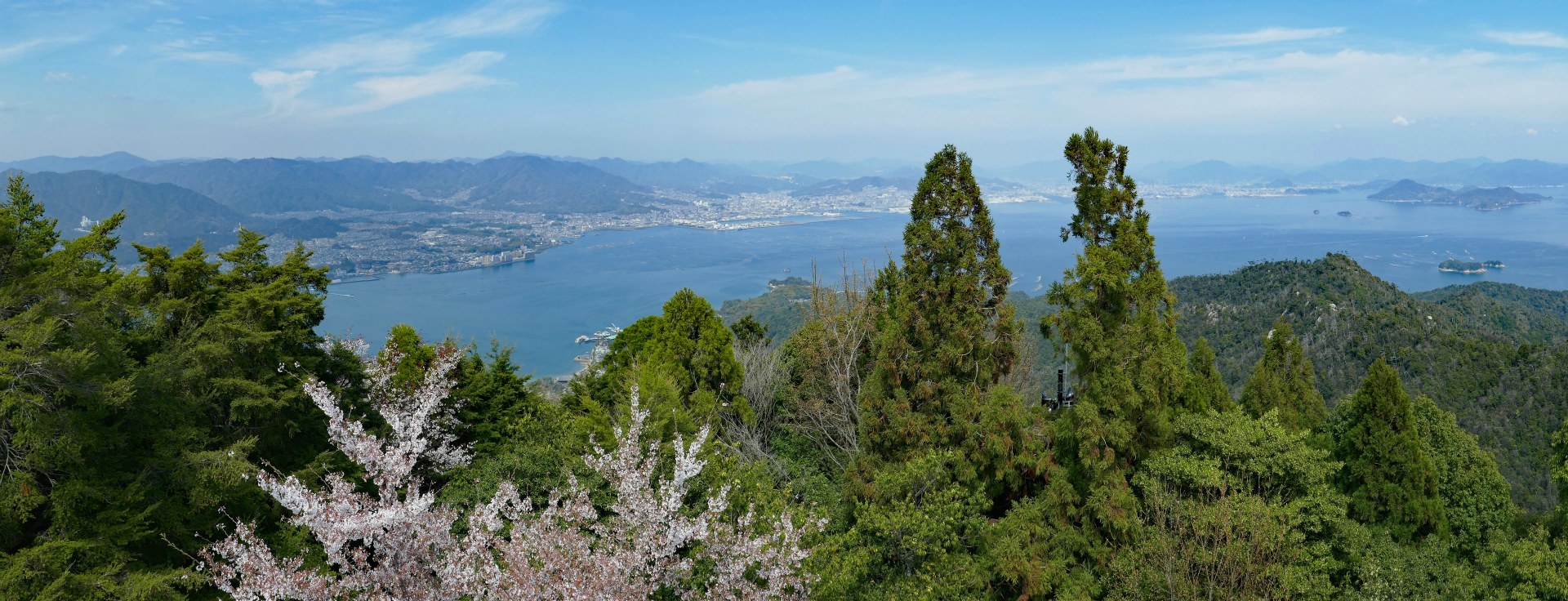 View from Mount Misen, Miyajima Island