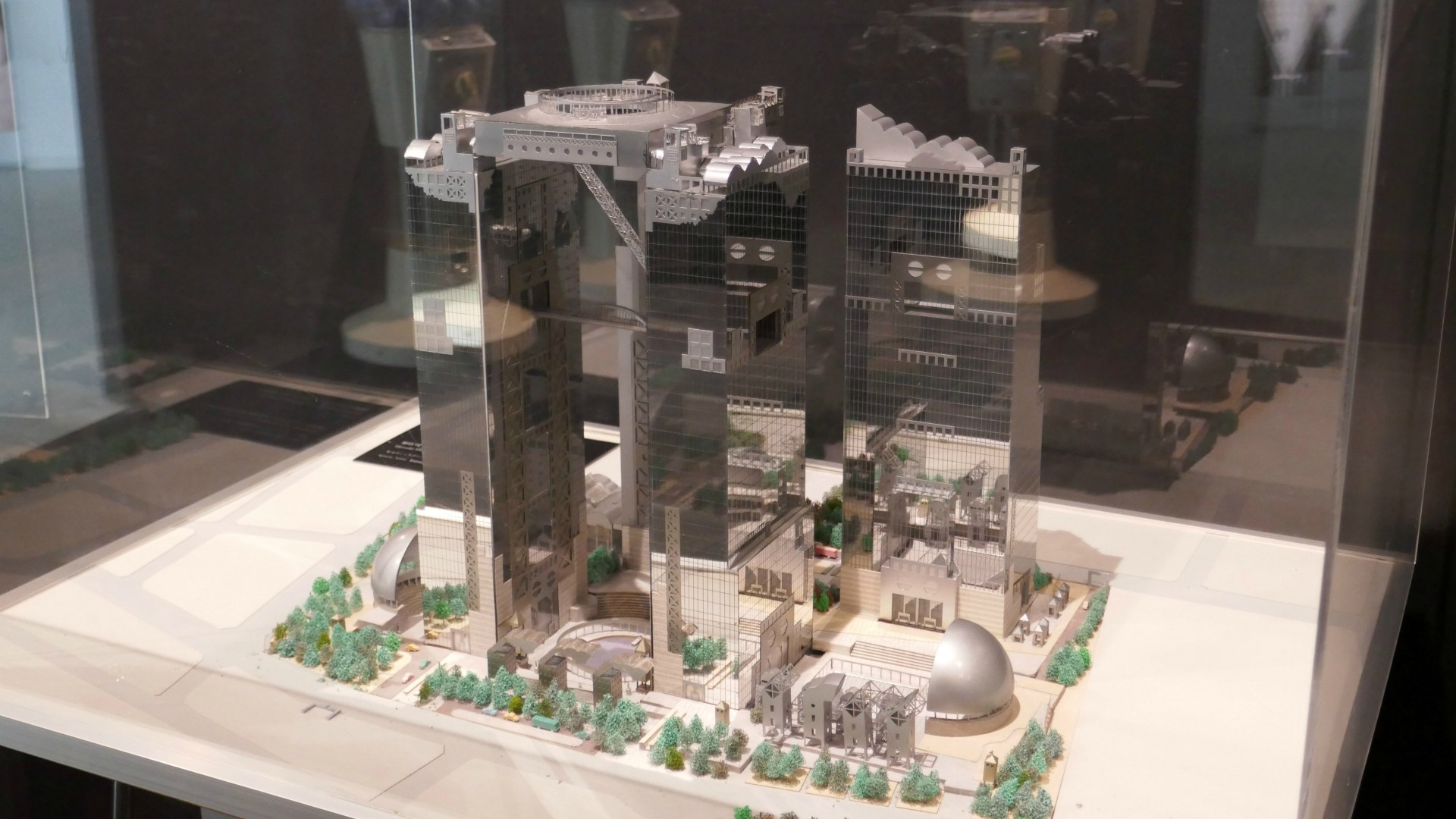 Model of Umeda Sky Building, Osaka