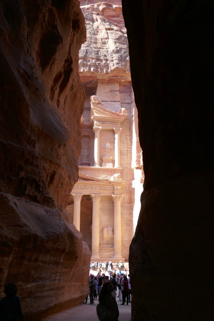 Approaching The Treasury, Petra