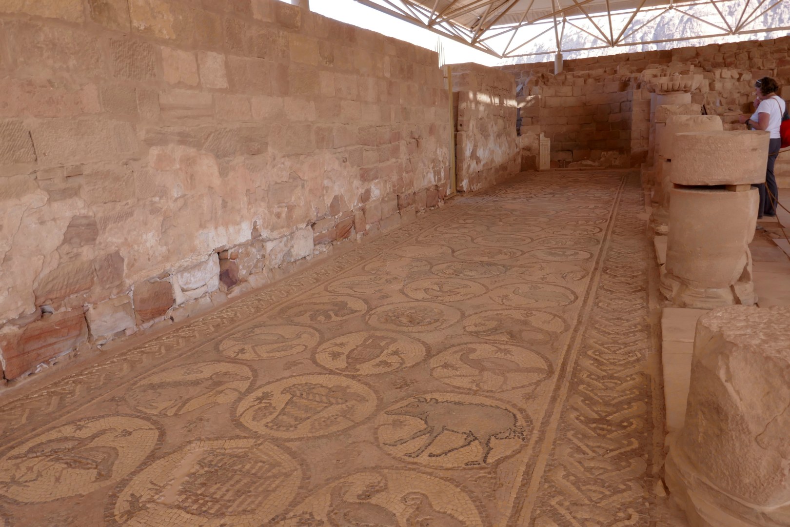 Mosaics, Byzantine Church, Petra