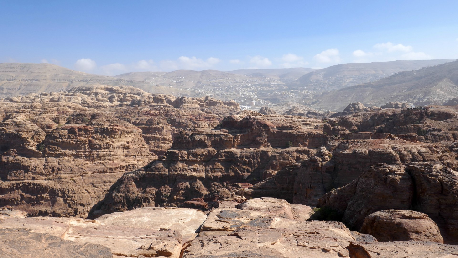 View from the High Place of Sacrifice, Petra
