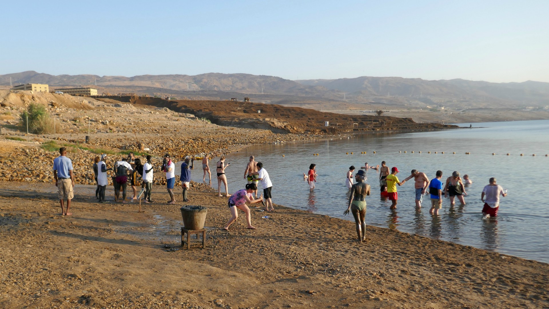 Beach at Holiday Inn Dead Sea Resort