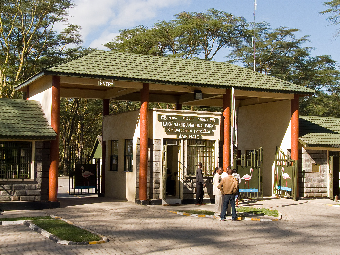 Entrance to Lake Nakuru National Park
