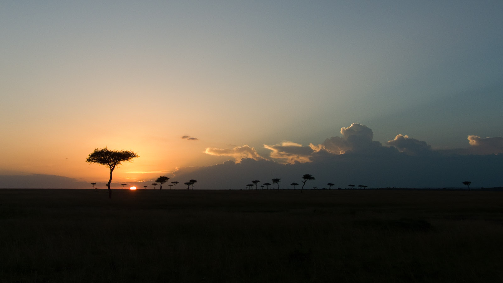 Sunset, Mara North Conservancy