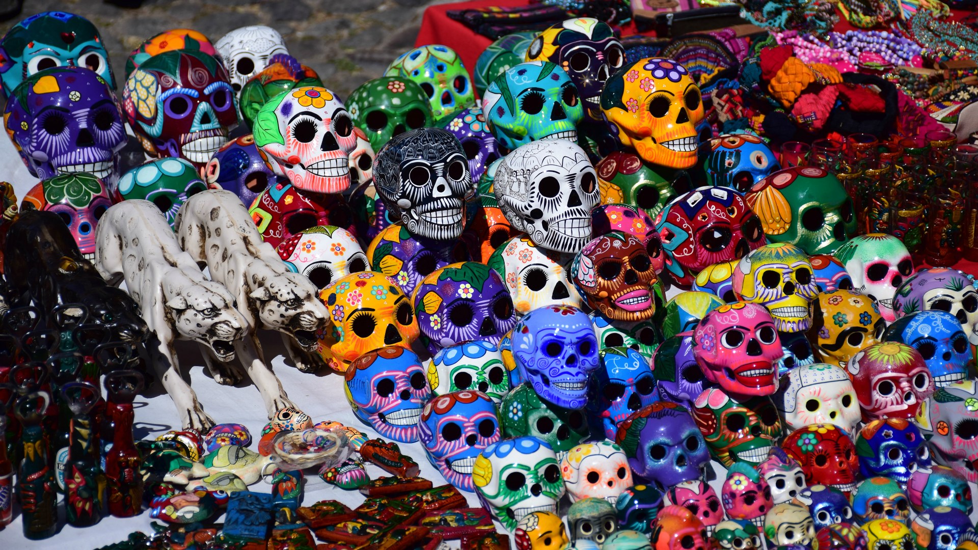 Skull Souvenirs, Antigua, Guatemala