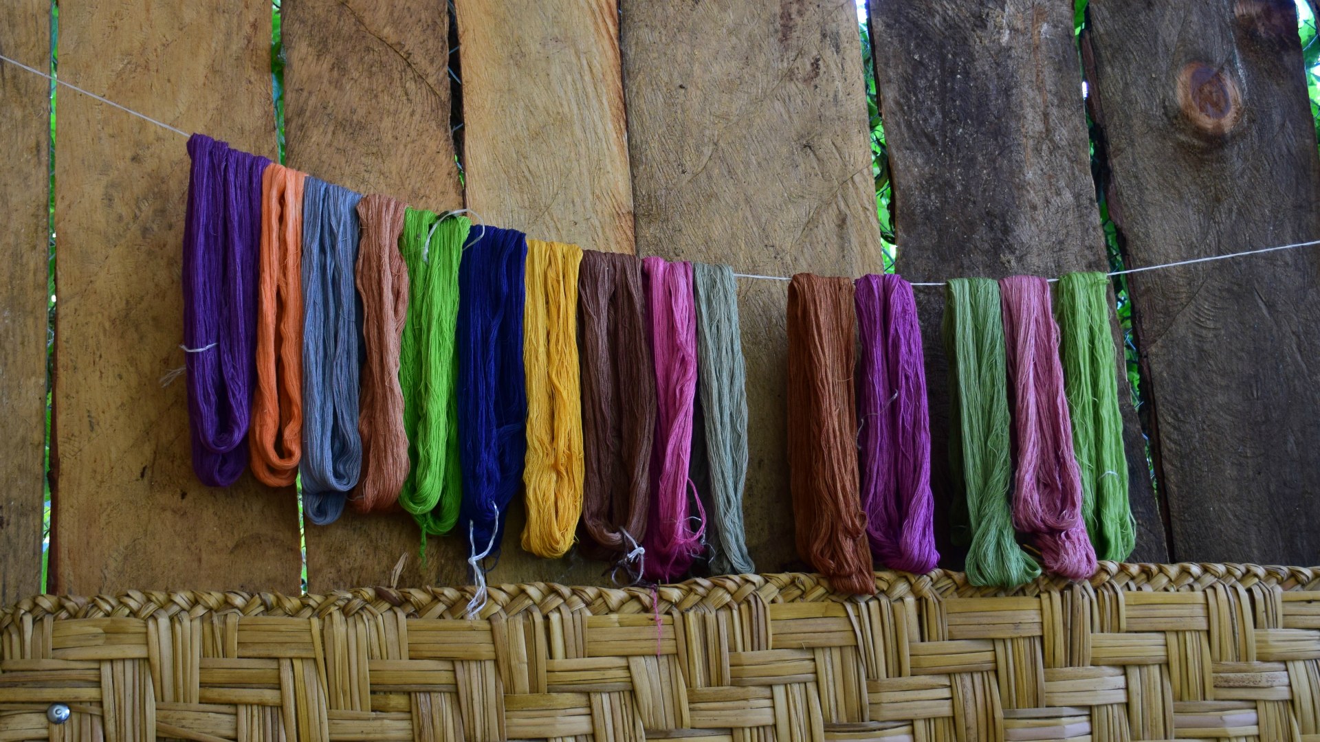 Dyed Cotton, San Juan La Laguna, Guatemala