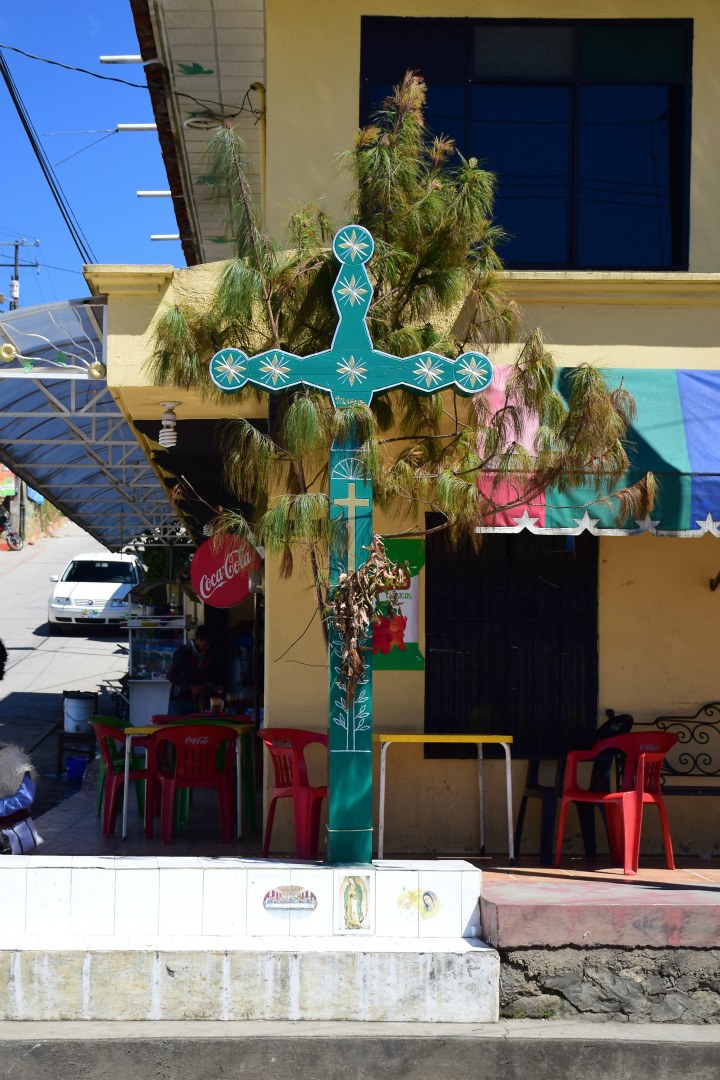 Decorated Cross, San Juan Chamula, Mexico