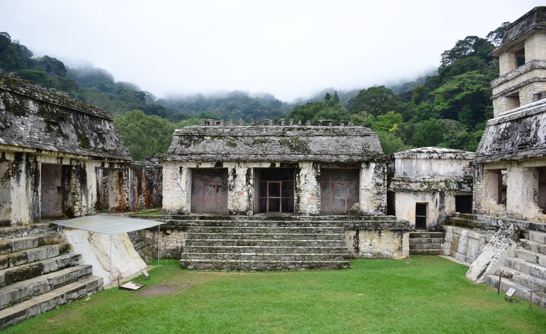 Courtyard of the Captives, Palenque, Mexico