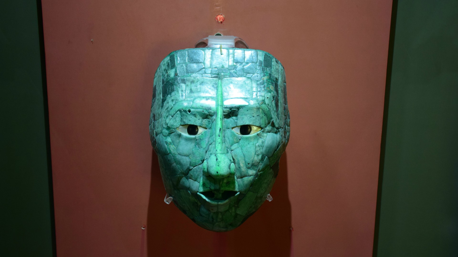Jade Death Mask, Palenque, Mexico