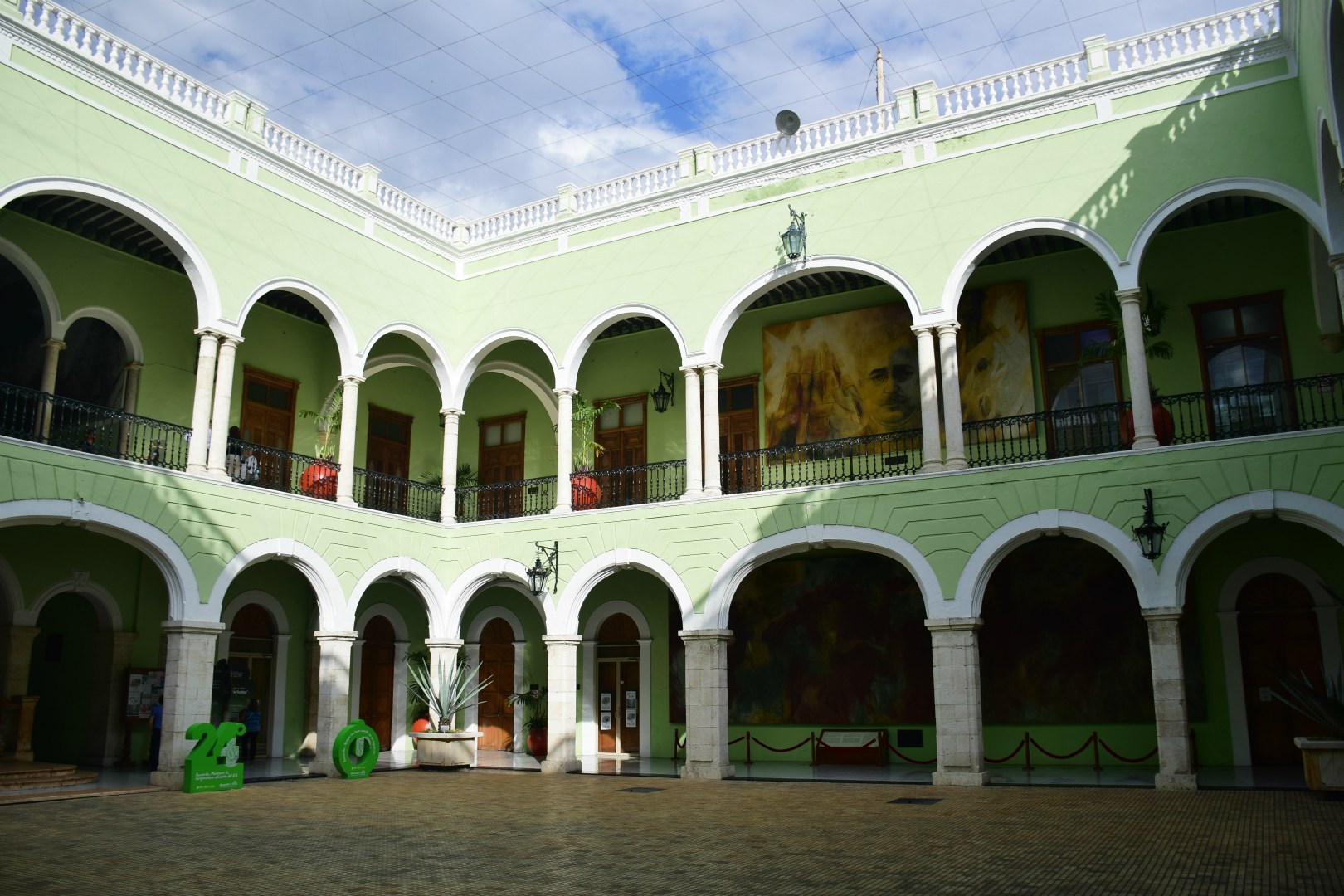 Courtyard of Governor's Palace, Merida, Mexico